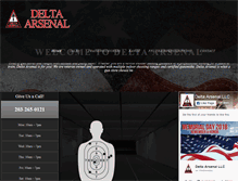 Tablet Screenshot of deltaarsenal.com